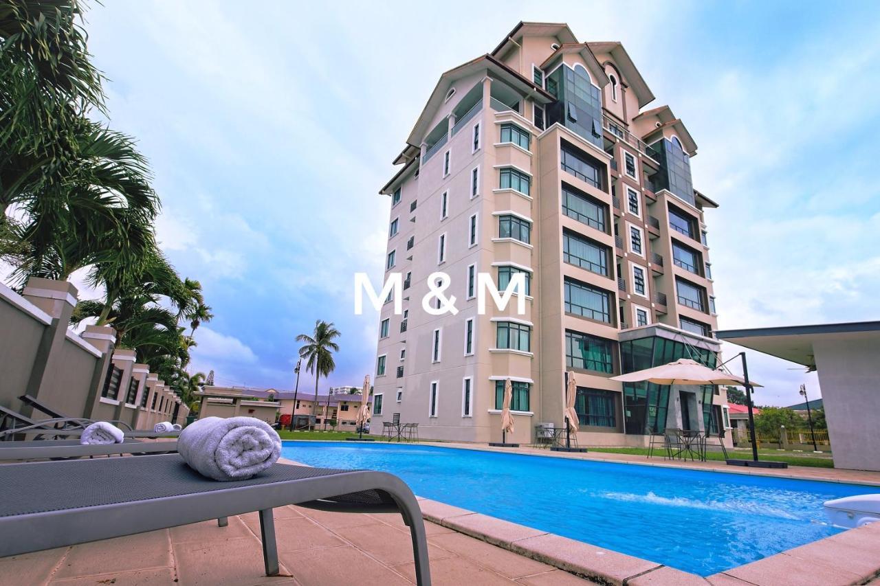Aa Residen Luxury Condo Homestay 18Mins Walk Tanjung Aru Beach & Golf Course, Not Beach Side Resort Kota Kinabalu Kültér fotó