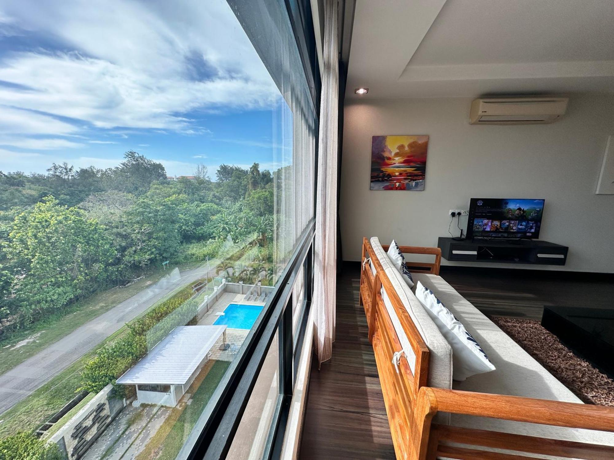 Aa Residen Luxury Condo Homestay 18Mins Walk Tanjung Aru Beach & Golf Course, Not Beach Side Resort Kota Kinabalu Kültér fotó