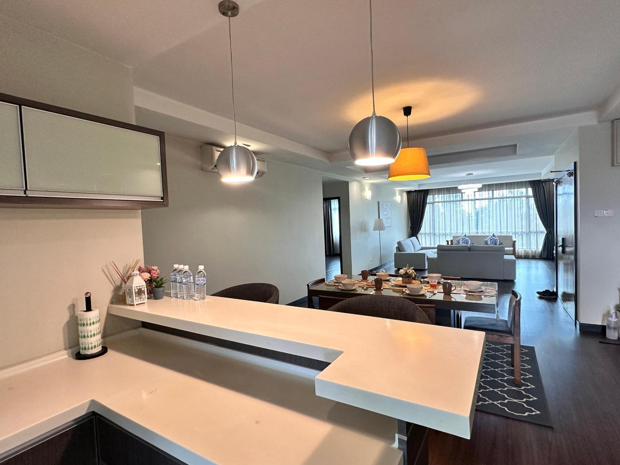Aa Residen Luxury Condo Homestay 18Mins Walk Tanjung Aru Beach & Golf Course, Not Beach Side Resort Kota Kinabalu Kültér fotó